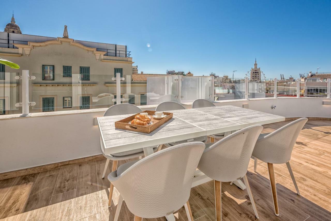 Iloftmalaga Atico Plaza De Las Flores Ngoại thất bức ảnh